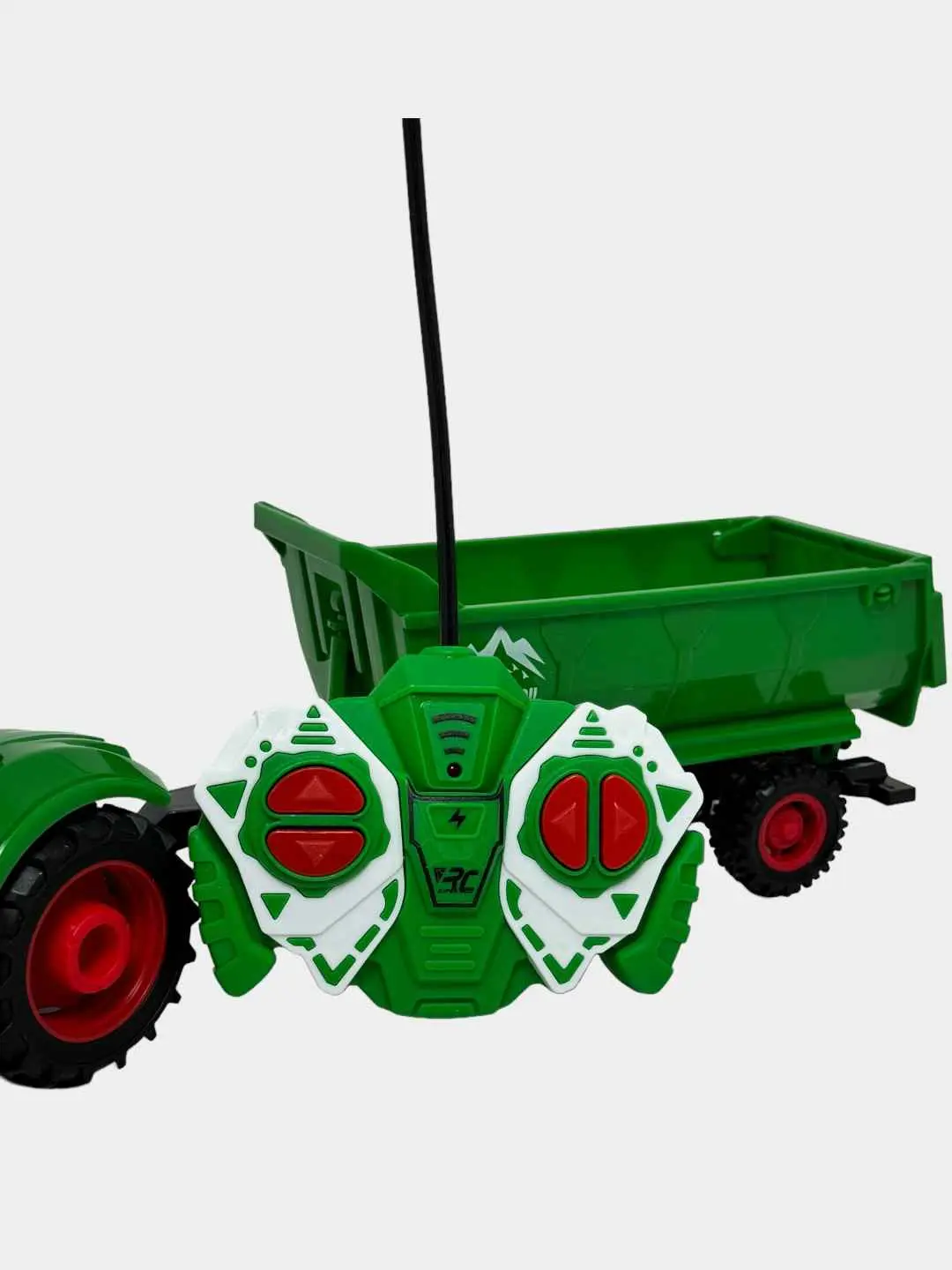 Farmer Truck RC traktor, 1:24 model priyem bilan, 3 yoshdan boshlab bolalar uchun, Rivojlantiruvchi o'yinchoq — 5-rasm