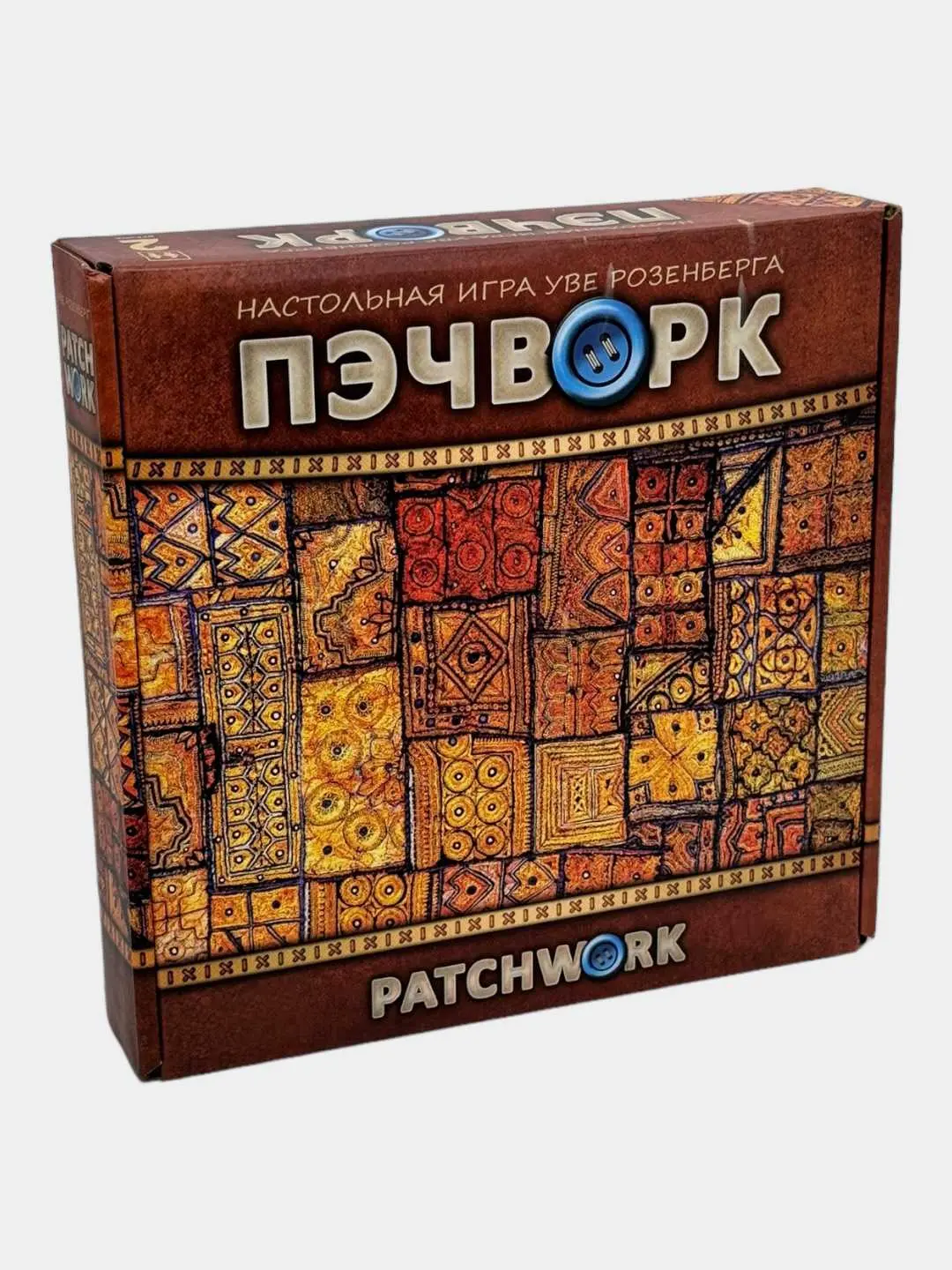 Patchwork stol oʻyini, Strategik, Ikki oʻyinchi va oila uchun, Qalin karton