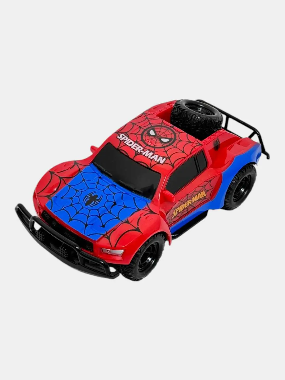 Spider-Man radiouzatuvchi mashinasi, 1:20 masshtabi, 3 yoshdan kattalar uchun, mustahkam plastmassa — 2-rasm