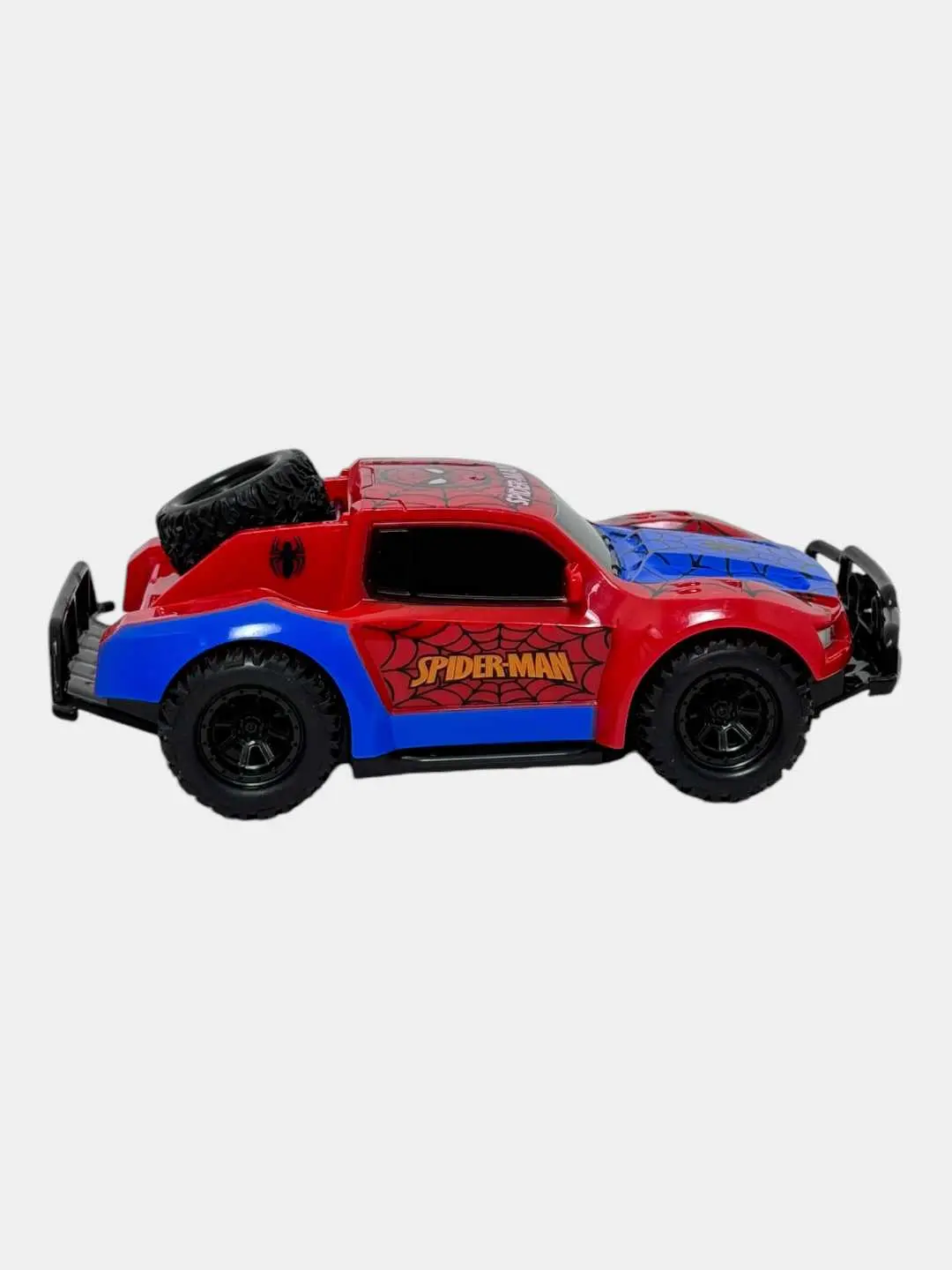 Spider-Man radiouzatuvchi mashinasi, 1:20 masshtabi, 3 yoshdan kattalar uchun, mustahkam plastmassa — 3-rasm