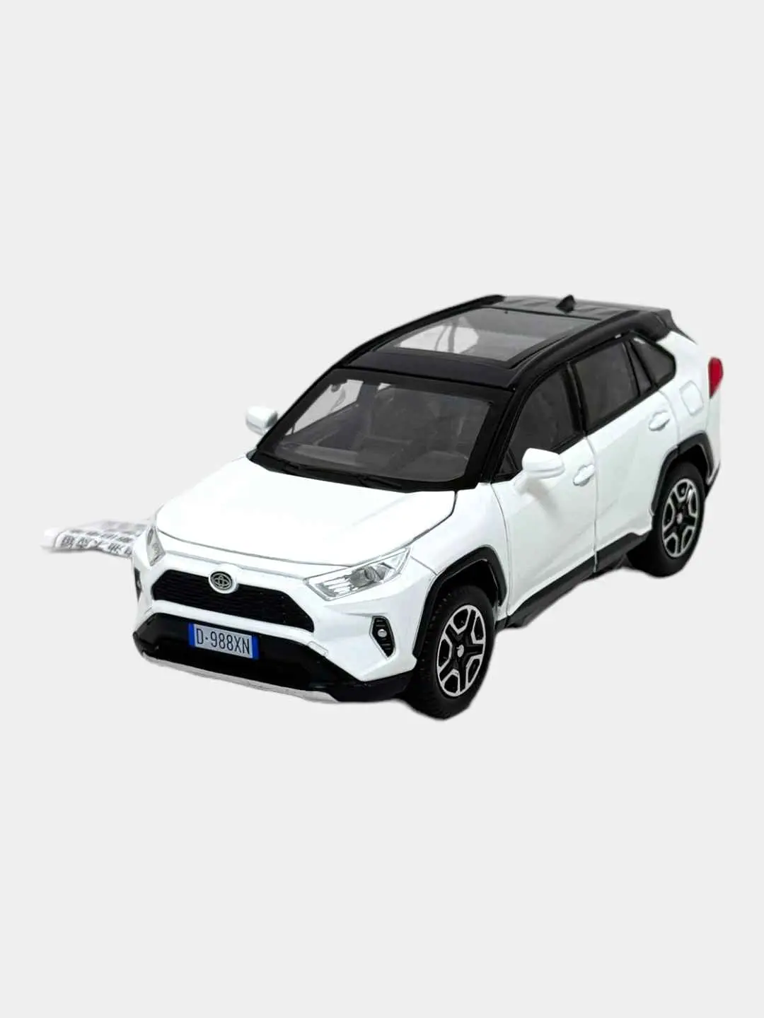 Metall Tayota RAV-4 o'yinchoq mashina, die-cast, detallangan, 1:32, 3 yoshdan oshgan bolalar uchun. Kod. 25444