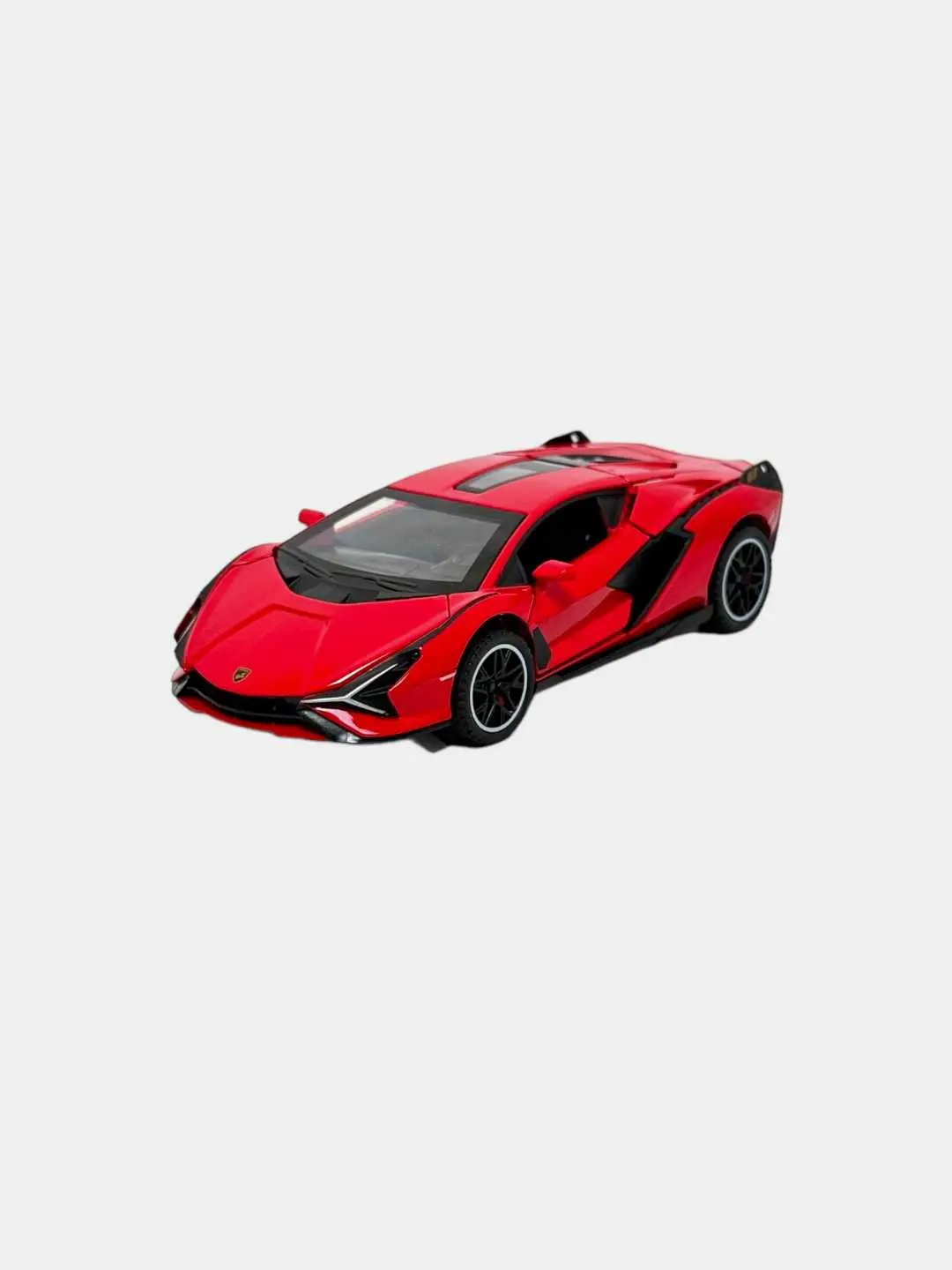 Kollektsion Lamborghini Sian 1:32 inertsiyon yorug'lik bilan model — 2-rasm