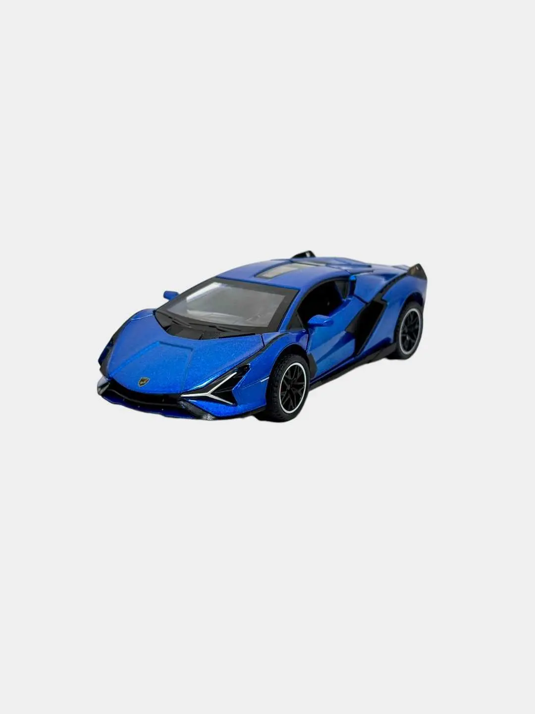 Kollektsion Lamborghini Sian 1:32 inertsiyon yorug'lik bilan model — 3-rasm