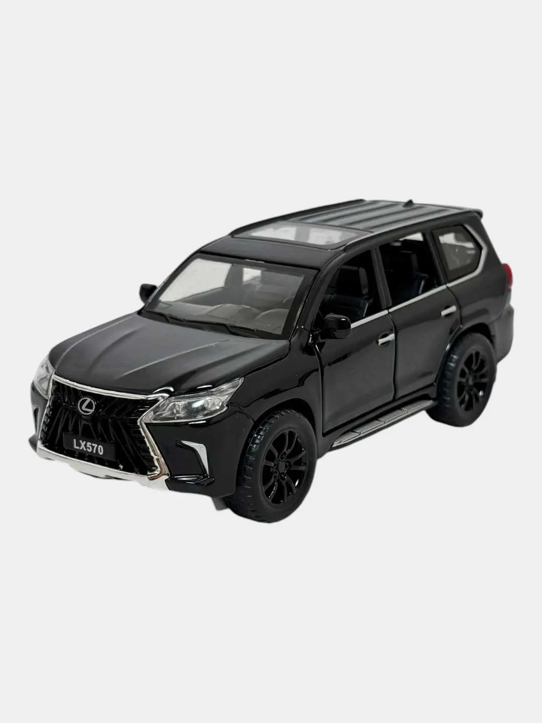 Metall o'yinchoq mashina bolalarni o'qitish uchun Lexus LX570