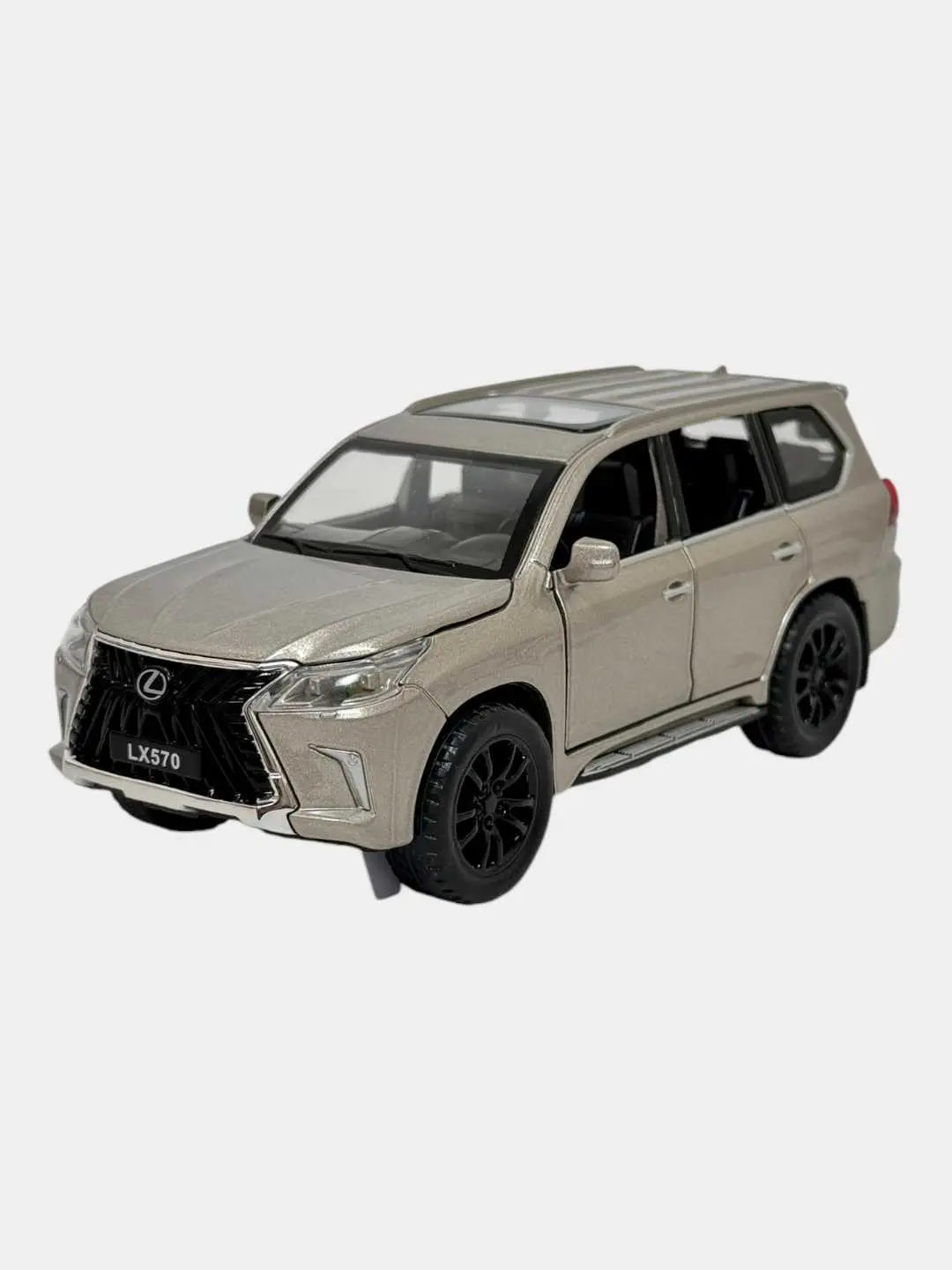 Metall o'yinchoq mashina bolalarni o'qitish uchun Lexus LX570 — 4-rasm