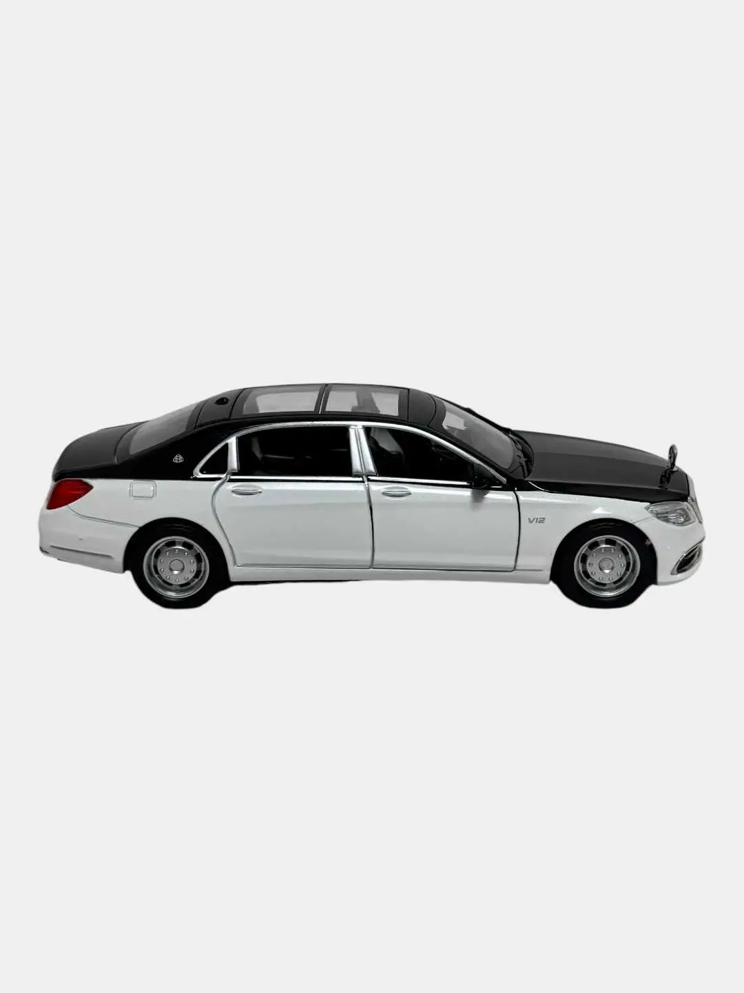 Kolleksiyalik metall mashinasi Mercedes-Maybach S650 25 sm qora. — 3-rasm