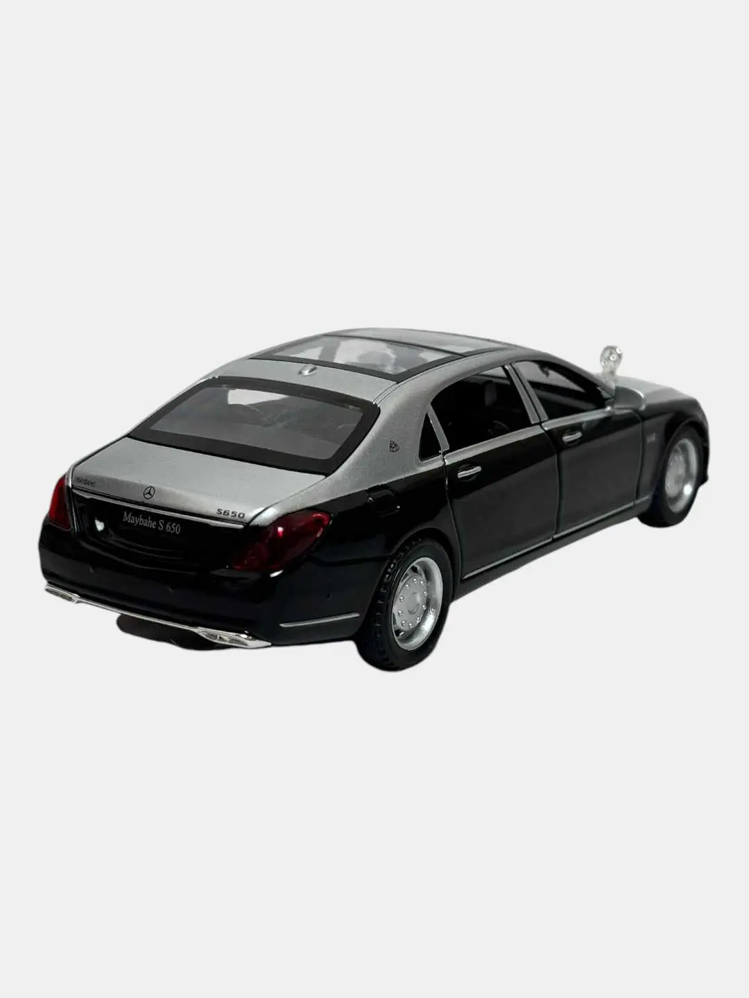 Kolleksiyalik metall mashinasi Mercedes-Maybach S650 25 sm qora. — 5-rasm