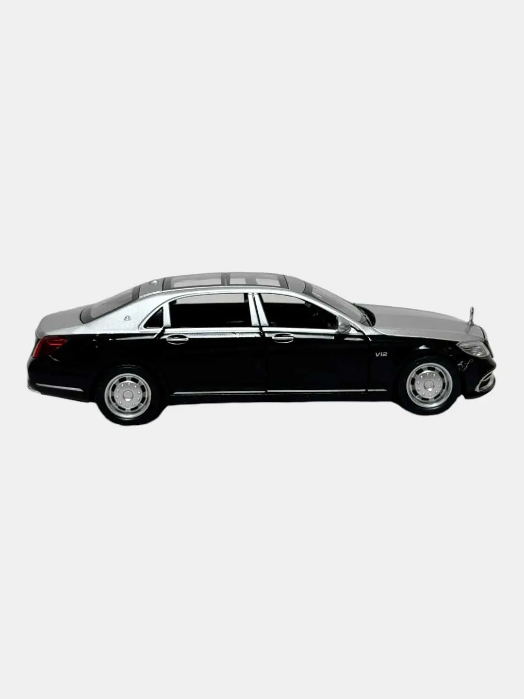 Kolleksiyalik metall mashinasi Mercedes-Maybach S650 25 sm qora. — 6-rasm