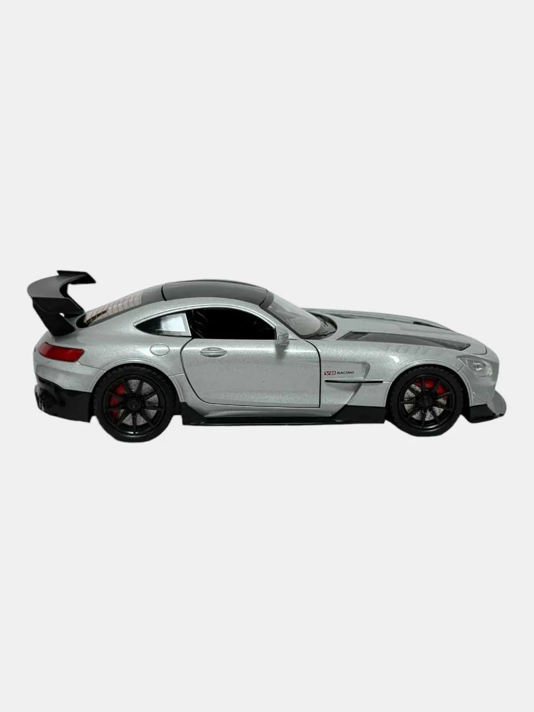 Metall model Mercedes Benz AMG GT 1:24, inersion mashina ovozli va chiroqli — 10-rasm