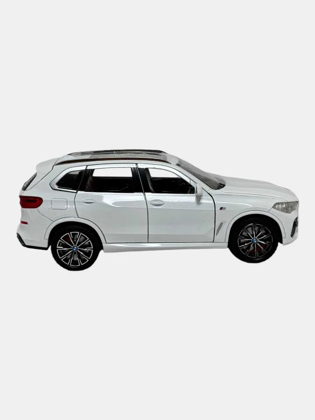 Metall BMW X5 mashinasi, iyunli, 1:24, detallangan, ko'k, bolalar uchun. — 8-rasm