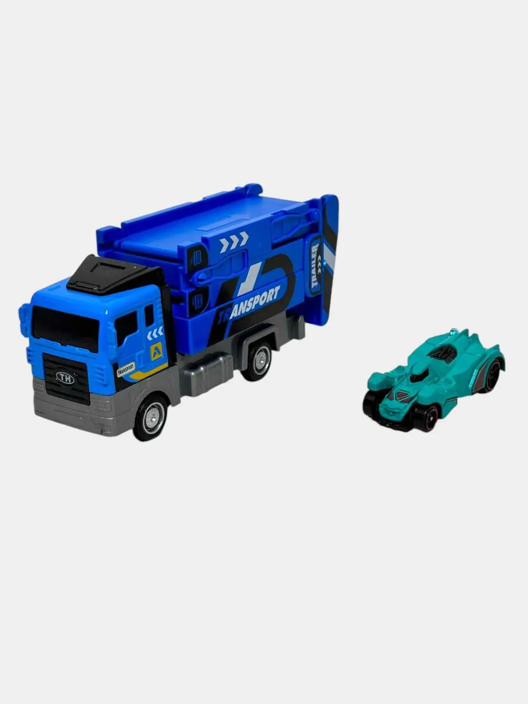 Hotwheel avtovoz va mashinali bolalar uchun transport o'yinchok to'plami. — 6-rasm