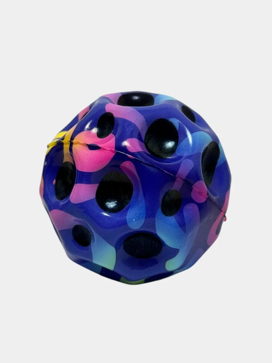 Antistress sensorli o'yinchoq rosa-qora dog'li 10sm — 4-rasm
