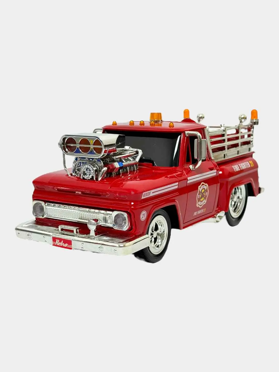 Radio boshqariladigan mashinasi Hot Rod Yong'in 3D-LED, rivojlantiruvchi mashina — 2-rasm