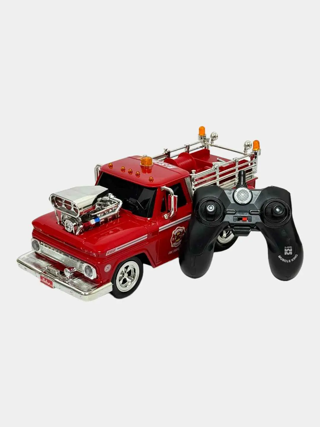 Radio boshqariladigan mashinasi Hot Rod Yong'in 3D-LED, rivojlantiruvchi mashina — 7-rasm