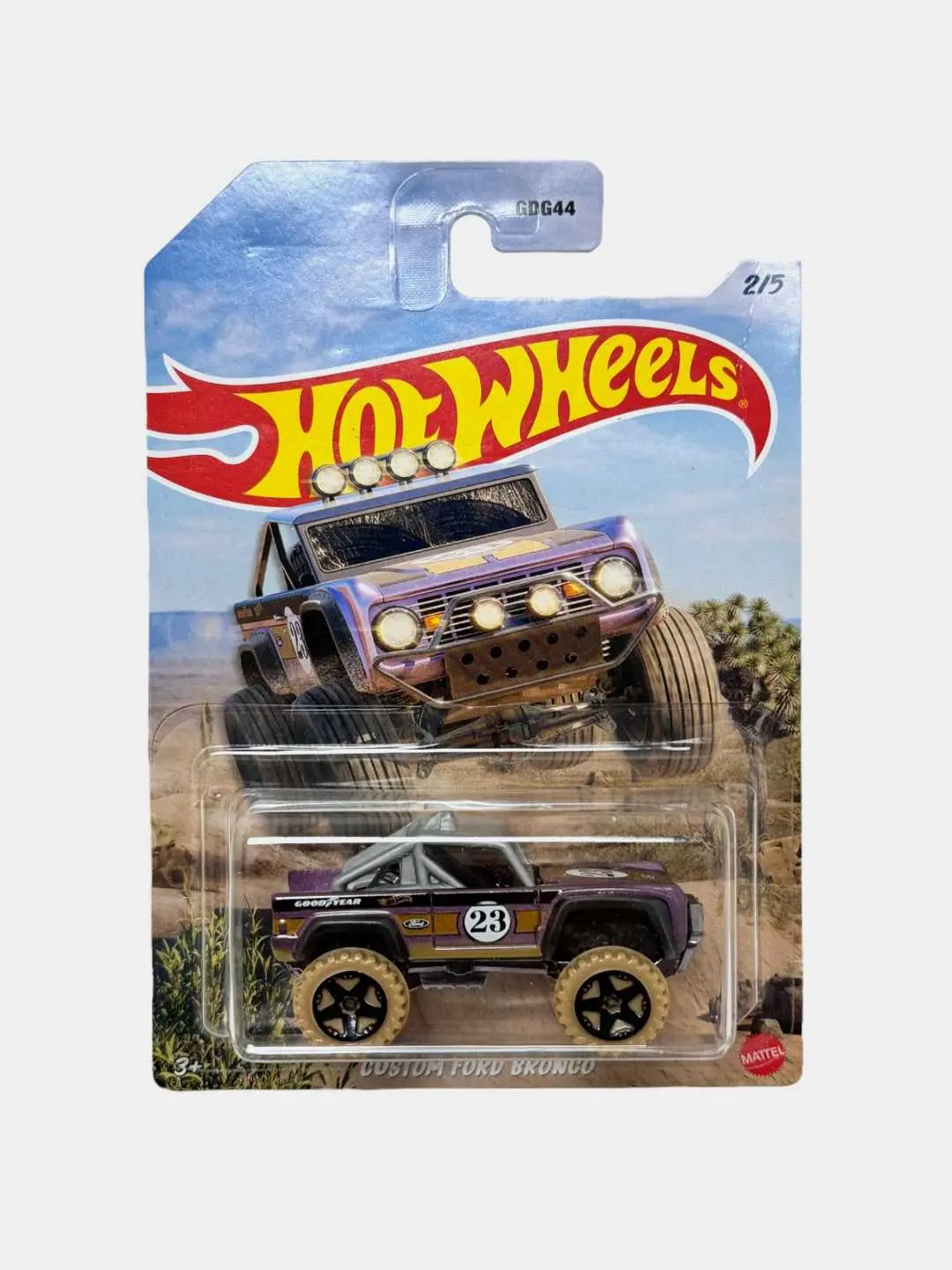 Hot Wheels Chevrolet Blazer 4x4 mashinasi, Metall model, 3 yoshdan oshgan bolalar uchun, 1:64 kollektsion o'lcham — 3-rasm