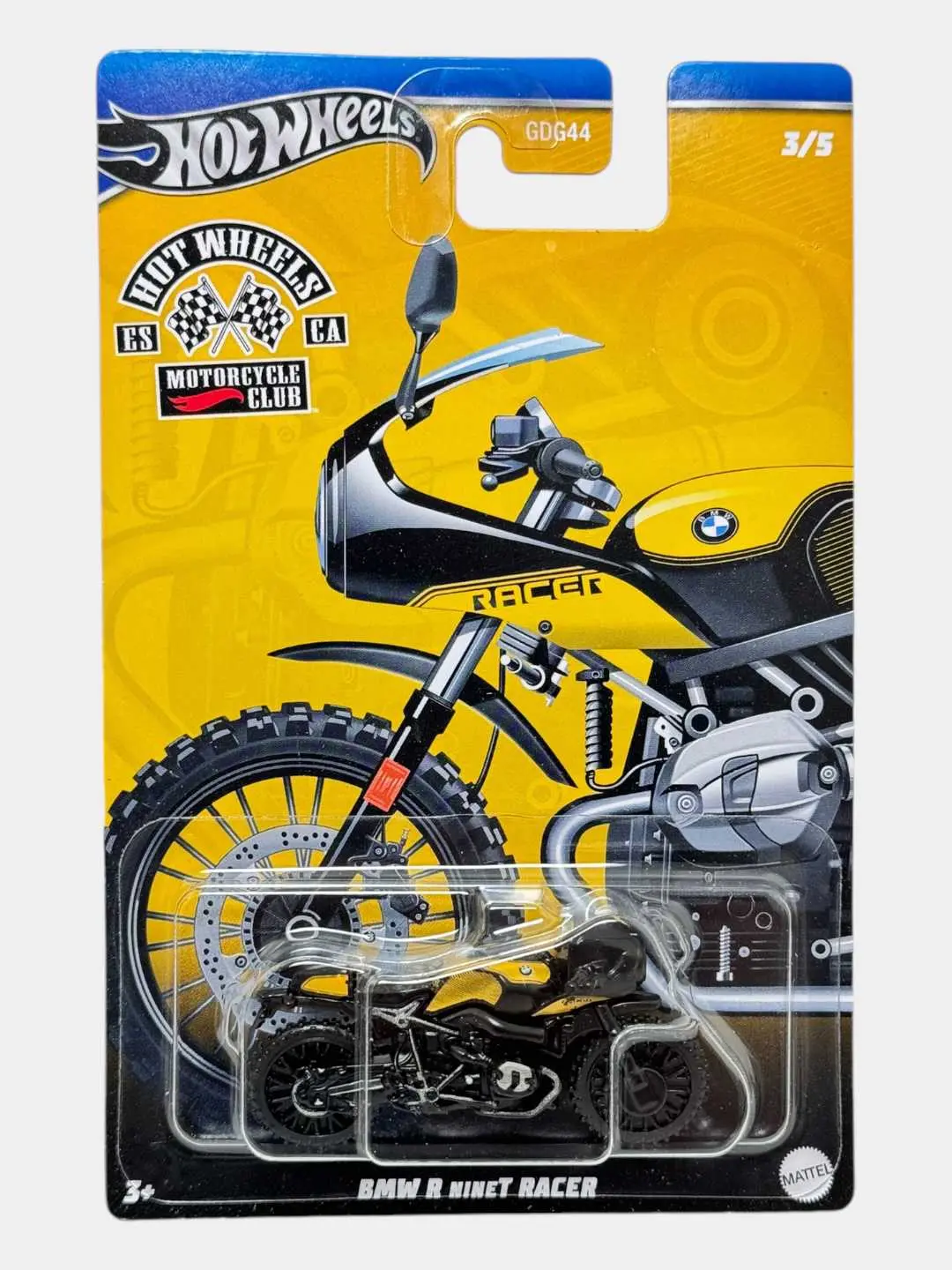 Hot Wheels BMW K 1300 R kolleksion modeli, Die-cast, Motosport muxlislari uchun sovg'a — 2-rasm