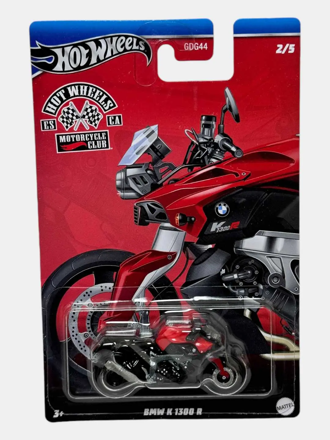Коллекционная модель BMW K 1300 R Hot Wheels, Die-cast, Подарок фанатам мотоспорта