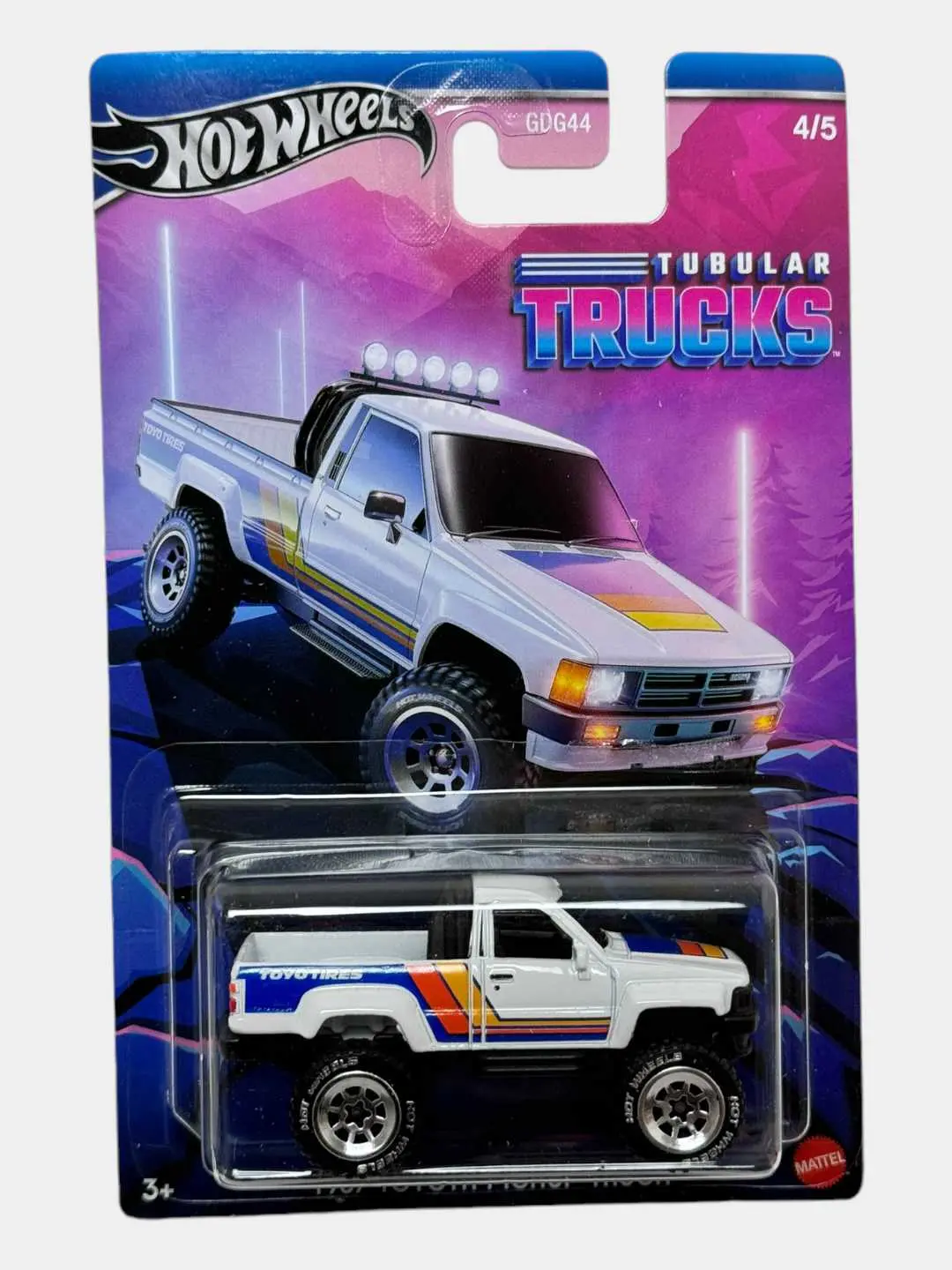 Hot Wheels Tubular Trucks Chevy Blazer 4x4 metall mashinasi, 80-yillar retro dizayn, 3 yoshdan oshgan kolleksioner mashinasi, Vnedoro'jnik muxlislari uchun sovg'a — 4-rasm
