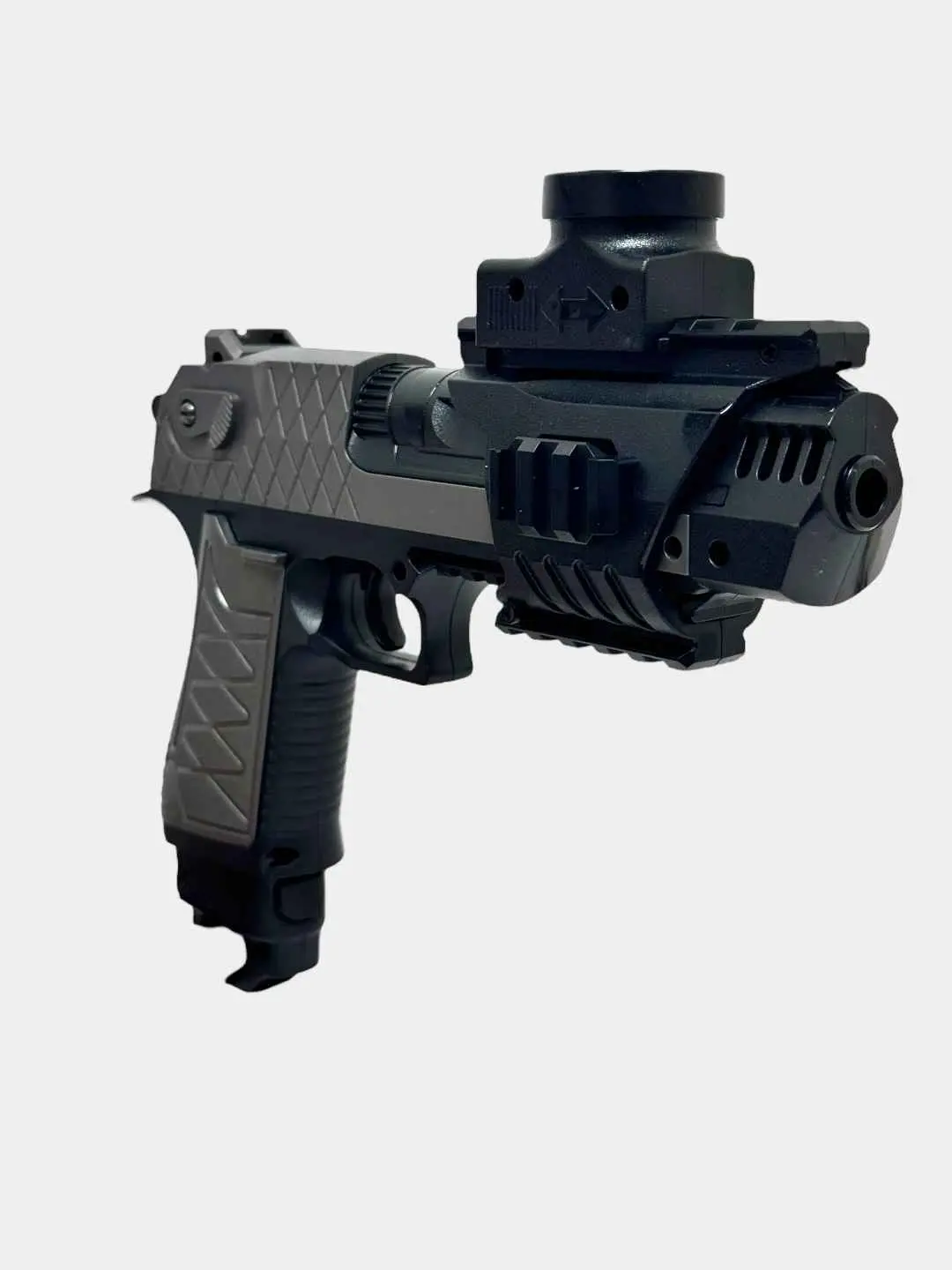 Desert Eagle o'yinchoq to'pponchasi, orbiz bilan otadi, 6+ yoshli o'g'il bolalar uchun, motorikani rivojlantiradi — 10-rasm