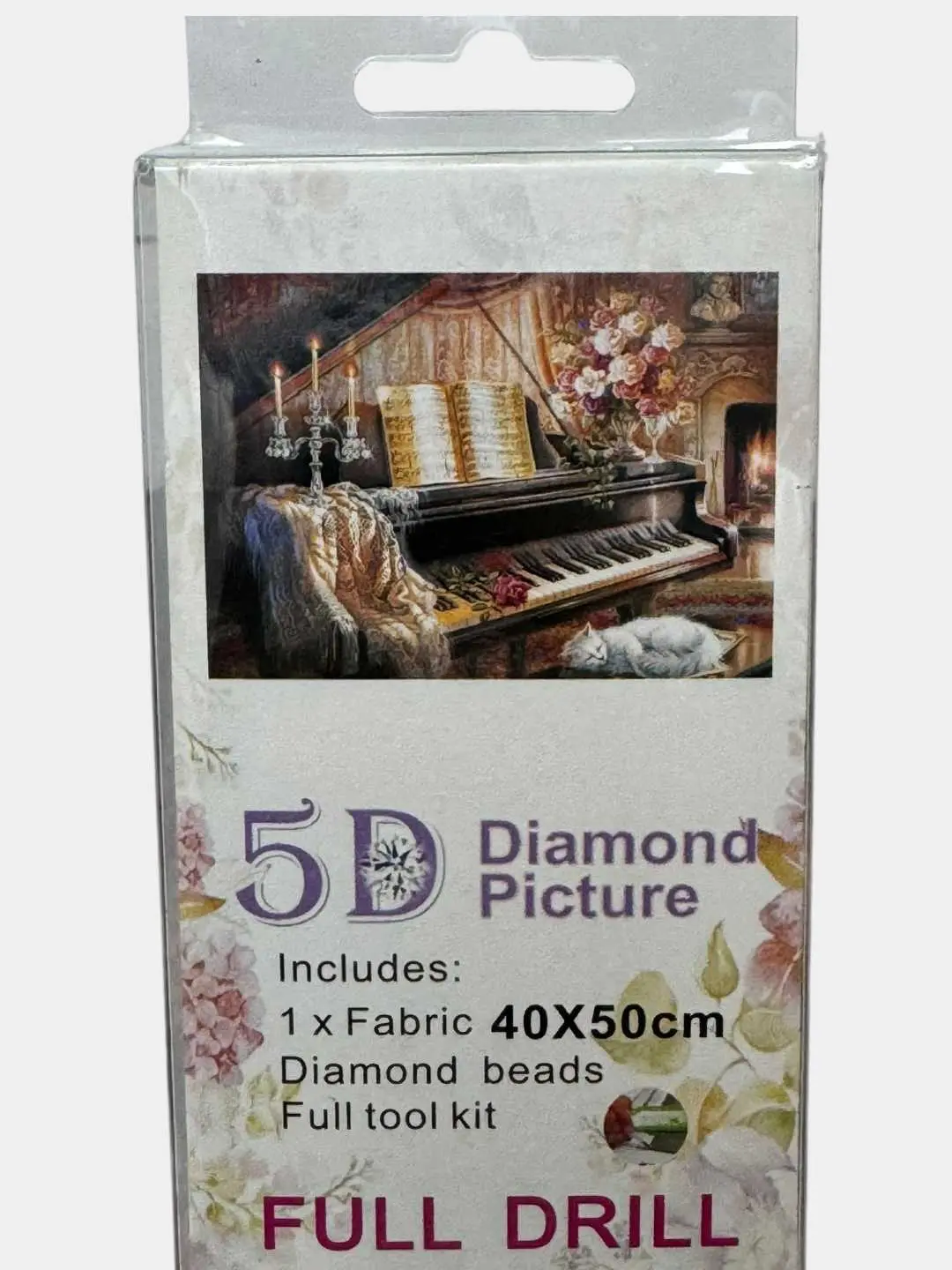 Olma mozaikasi Olenyonok, Full Drill 40x50, Bolalar va kattalar uchun, Ijod va relaksatsiya — 6-rasm