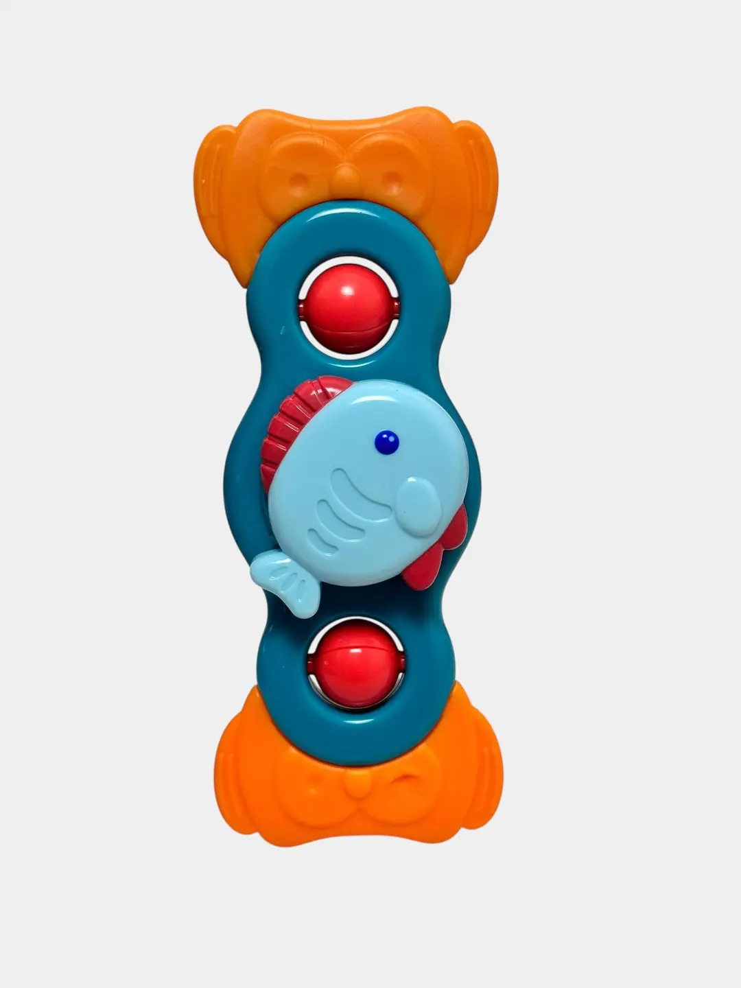 O'yinchoq Spinner chaqaloqlar uchun, Yorqin hayvonlar, Motorika va sezgilar rivojlanishi, Xavfsiz plastmassa — 4-rasm