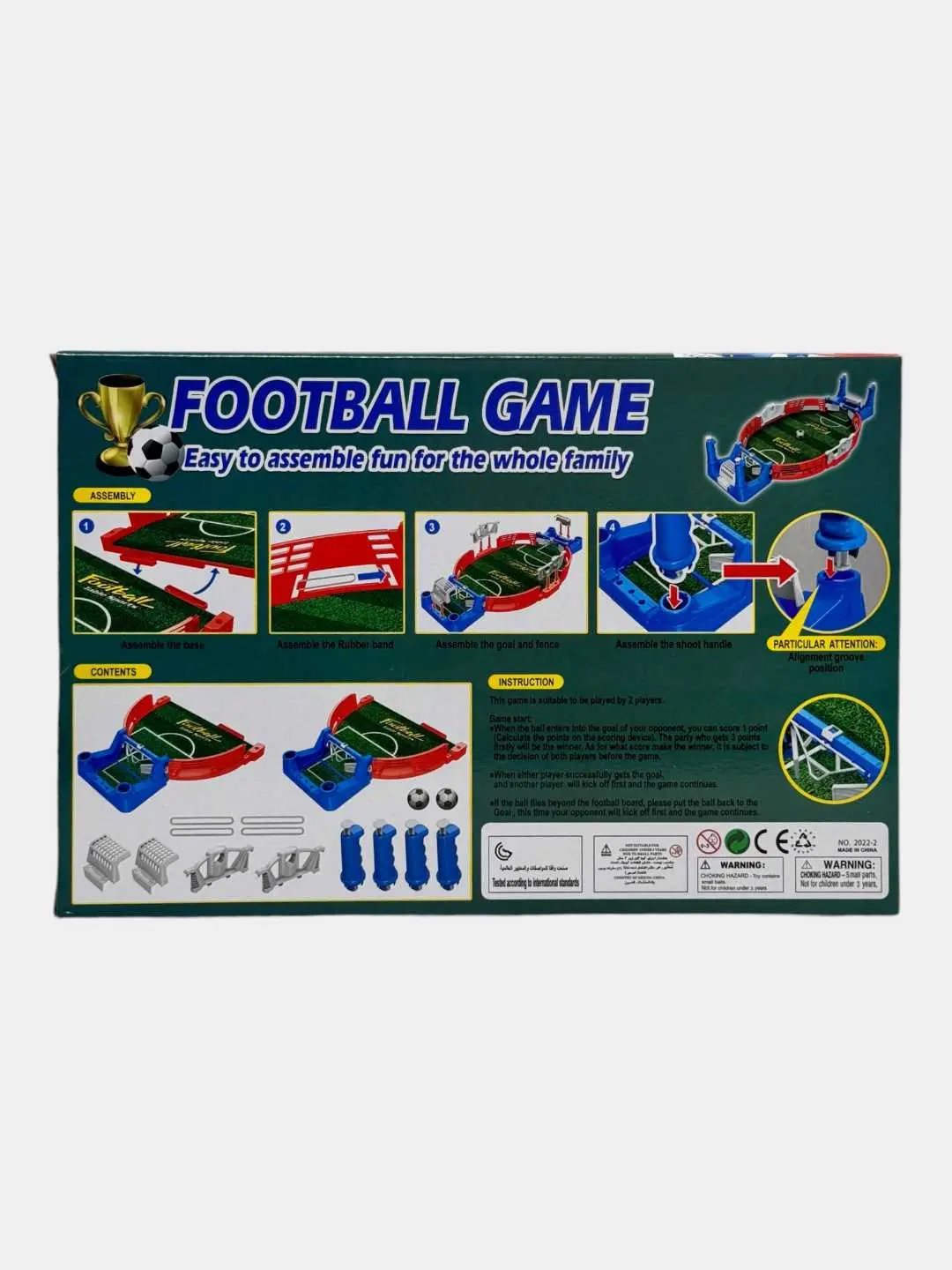 Plastik Stol O'yini Futbol rivojlanuvchi o'yinchoq bolalar uchun — 5-rasm