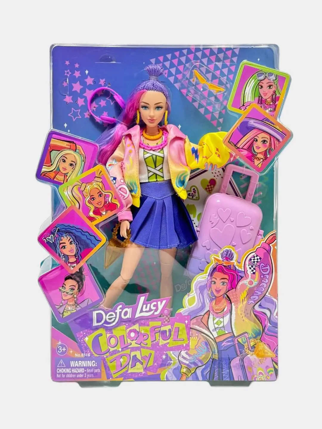 Defa Lucy Kukla, Chemadonli Zamonaviy Uchun, 3+ Qizlar Uchun, Kolleksion — 2-rasm