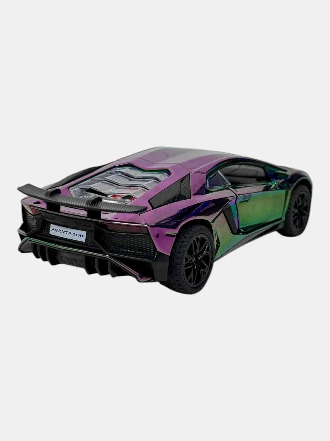 Lamborghini Sián metal avtomobil modeli yashil-binafsha rang 1:32 — 2-rasm