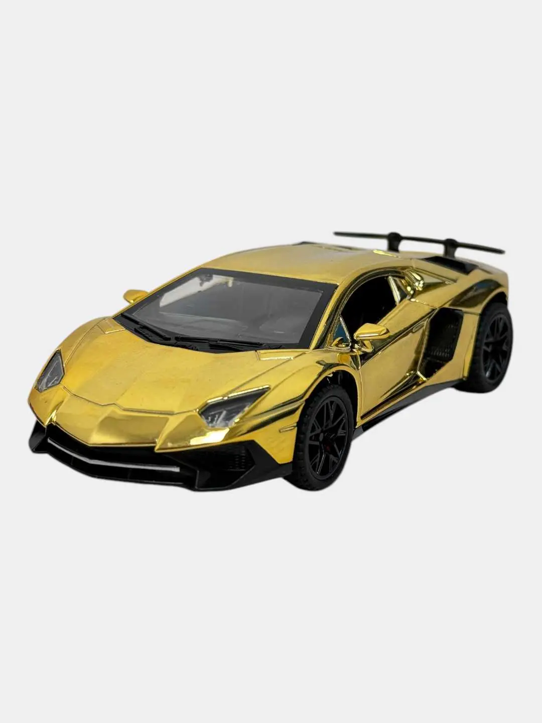 Lamborghini Sián metal avtomobil modeli yashil-binafsha rang 1:32 — 3-rasm
