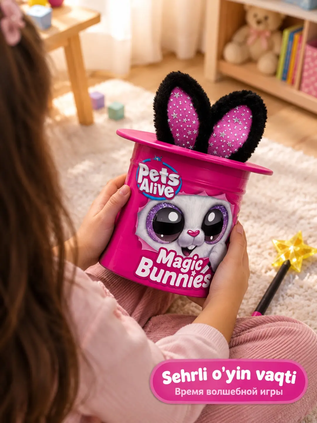 Zuru Pets Alive Interaktiv quyonchan, Xamir uchun pasta, 3 yoshdan katta bolalar uchun, Motorika rivojlanishi — 5-rasm