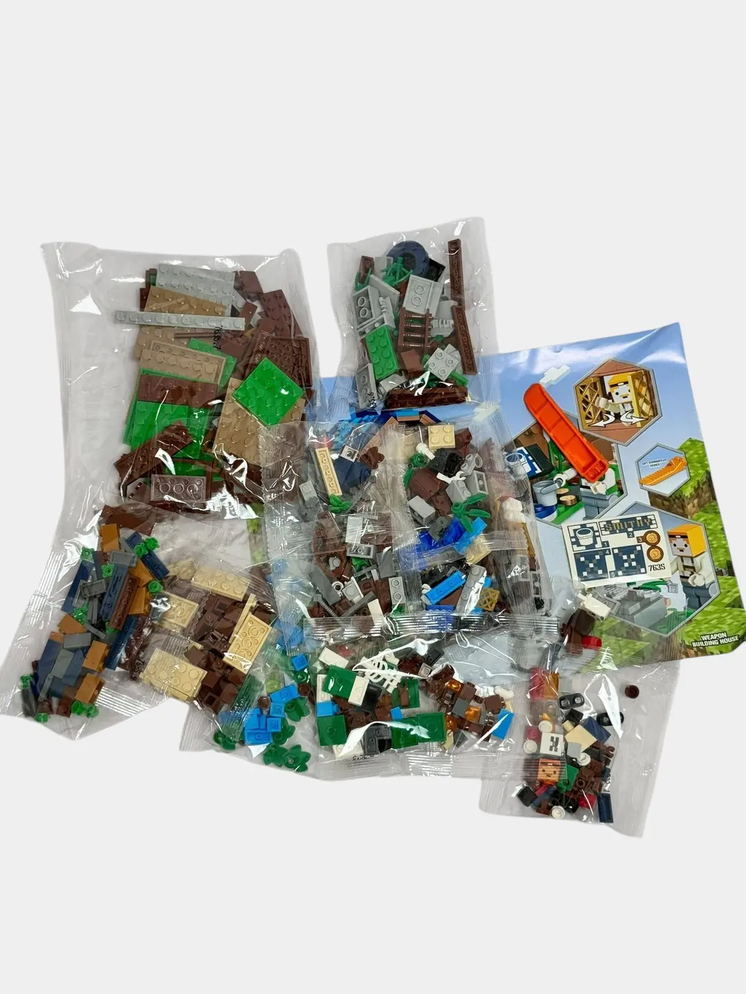 Minecraft konstruktori 504 detalli ijodiy o'yin uchun rivojlantiruvchi to'plam 6+ — 4-rasm