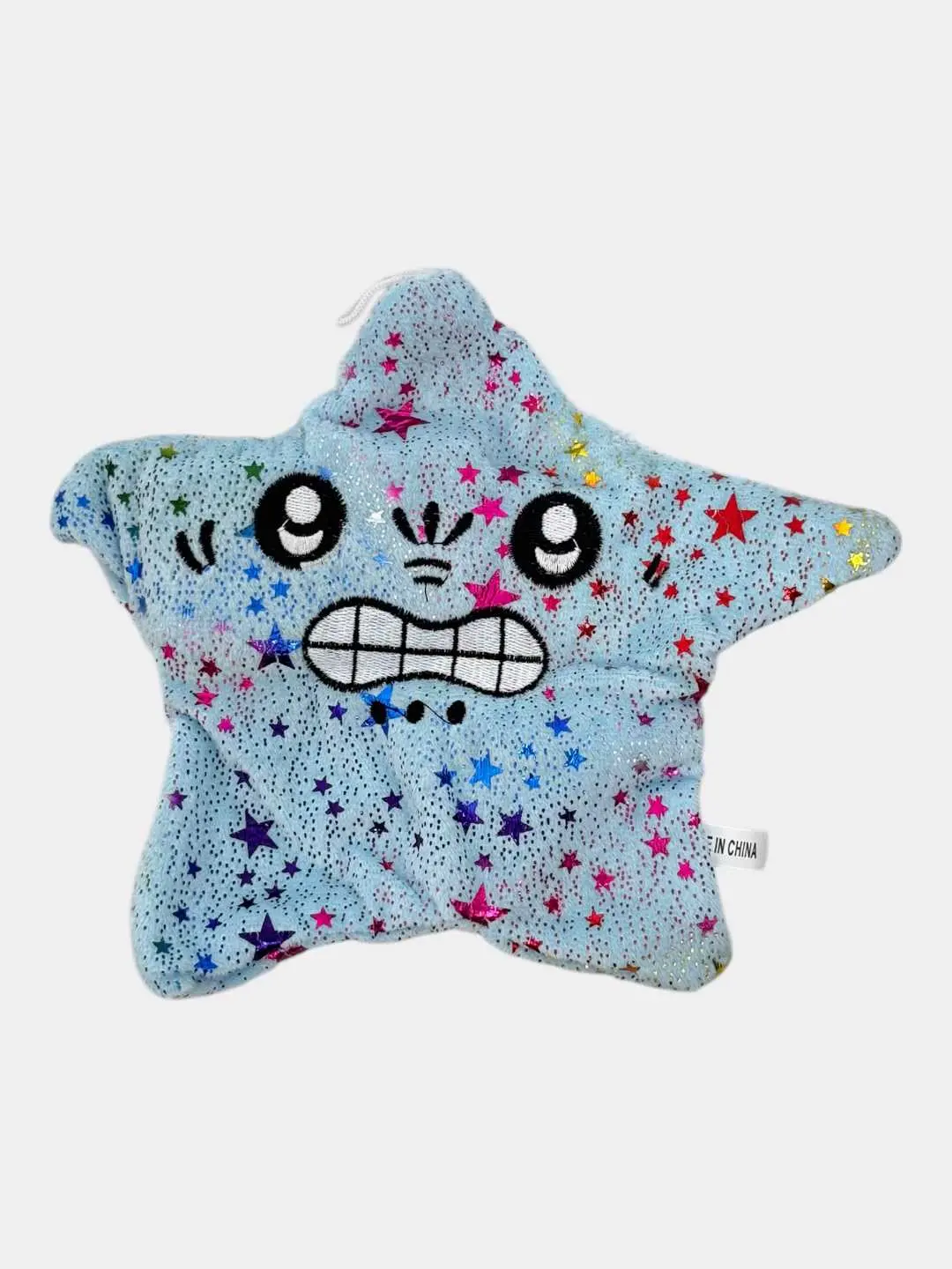 Yumshoq o'yinchoq 'Yulduz' Art.8038A qizil yaltiroq plush 30 sm. — 3-rasm