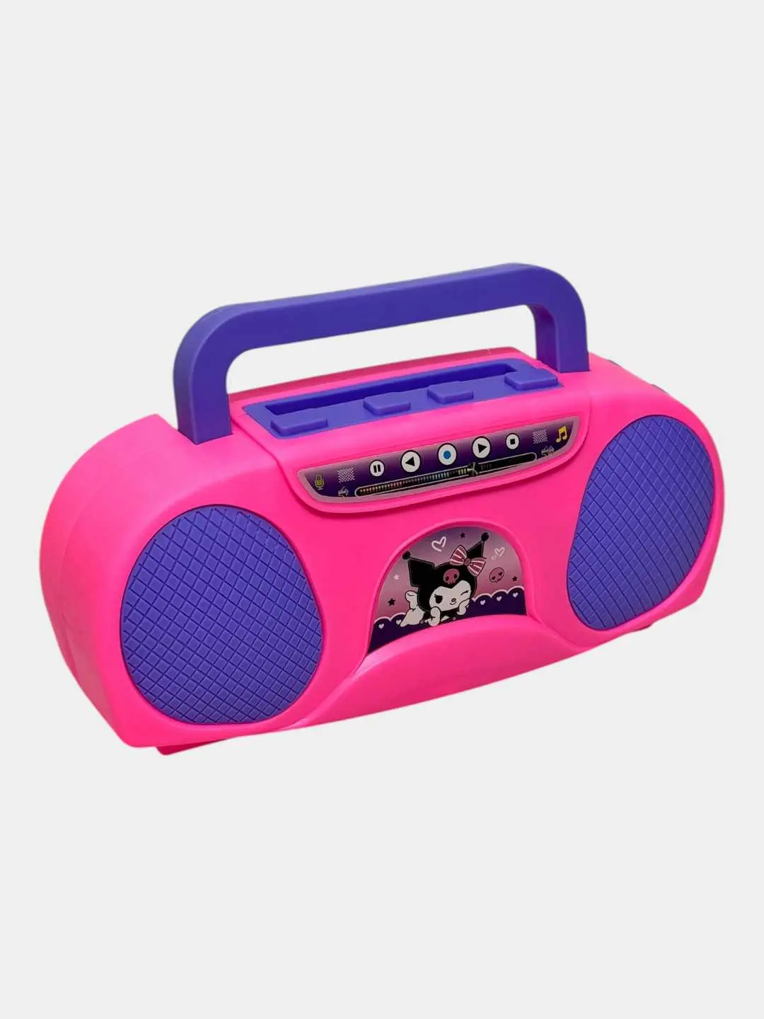 Kuromi musiqiy magnitofoni, Bolalar uchun Bluetooth mikrofonli karaoke o'yinchog'i, 3 yoshdan katta bolalar uchun — 5-rasm