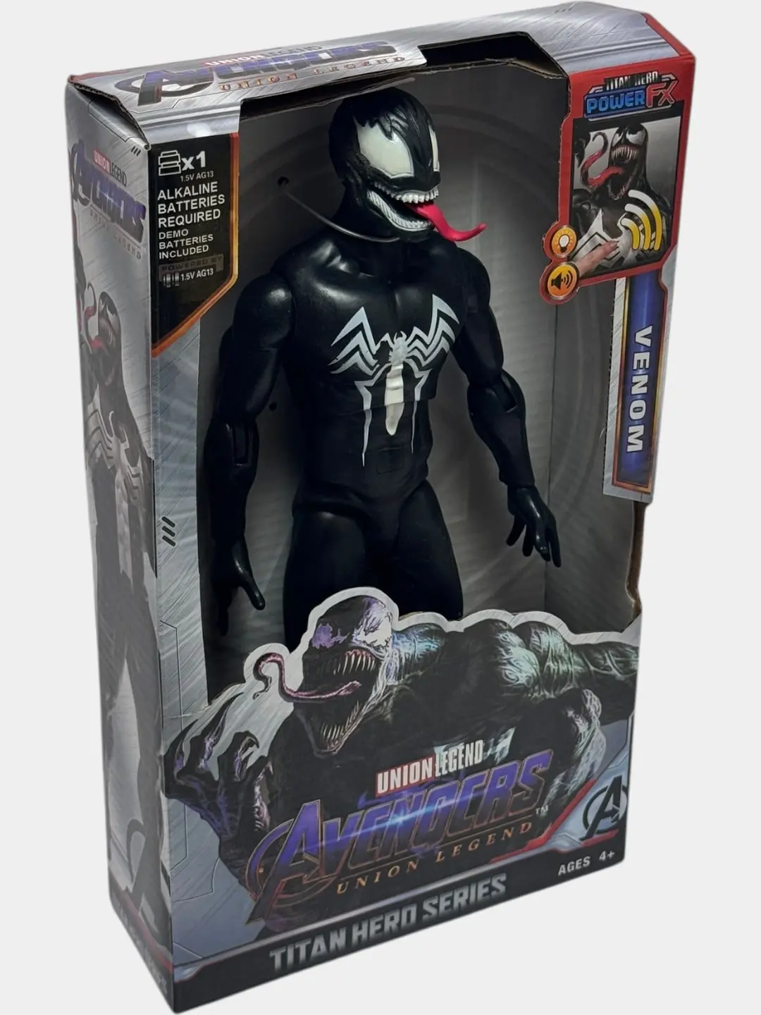 Hulk Titan Hero qahramoni figuri ovoz bilan 30 sm muskulli yashil. — 2-rasm