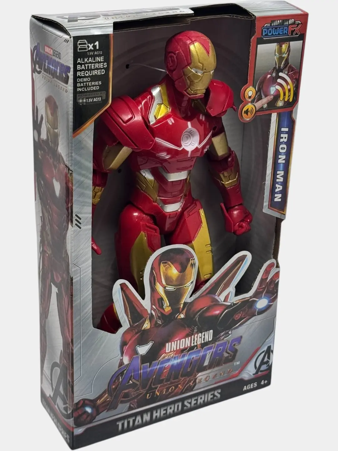 Hulk Titan Hero qahramoni figuri ovoz bilan 30 sm muskulli yashil. — 5-rasm