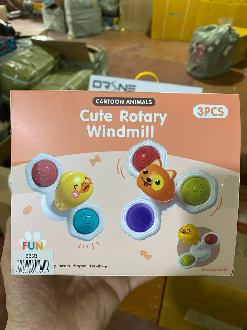 Spinner-pepermuwka Revuwije Wesele, Sensorli rivoshlantiruwshi uyinchoq, 12 oydan katta bolalar uchun, Tovush va rang — 8-rasm