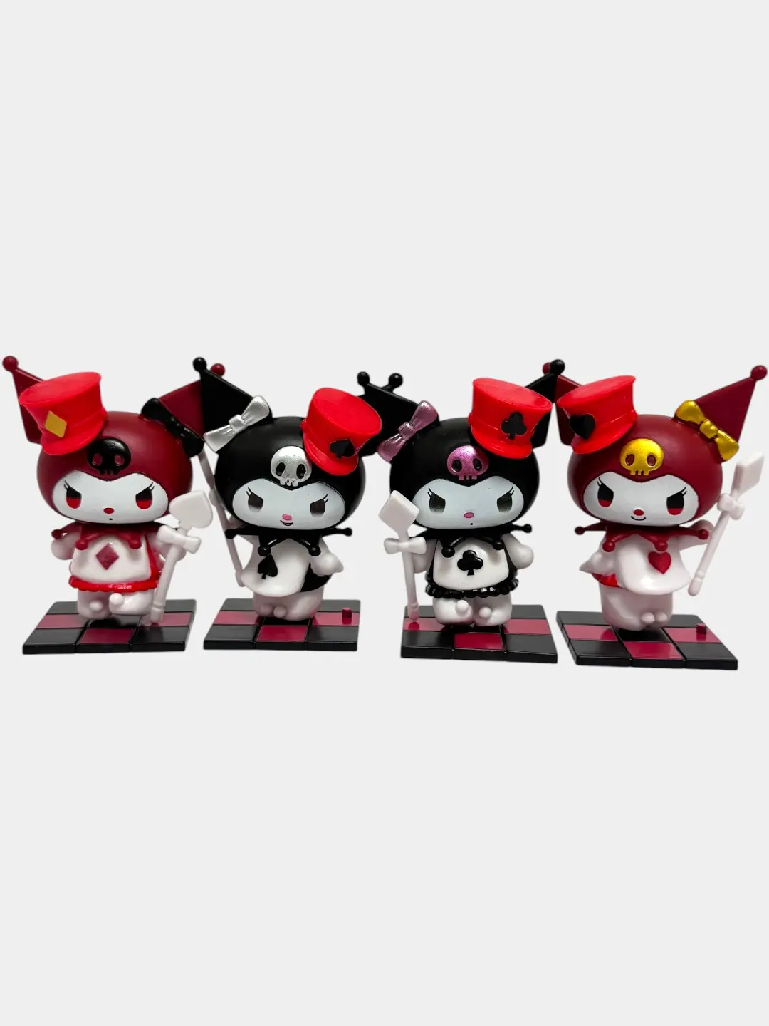 Poker Kingdom Kuromi 8 ta multfilm qahramoni uchun o'yinchoq to'plami 3+ yoshdan — 2-rasm