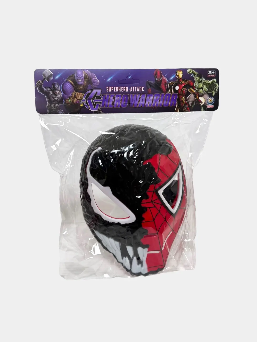 Venom-Spider-adam karnaval niqobi, Cosplay va ziyofatlar uchun yarim niqob, 6 yoshdan boshlab — 2-rasm