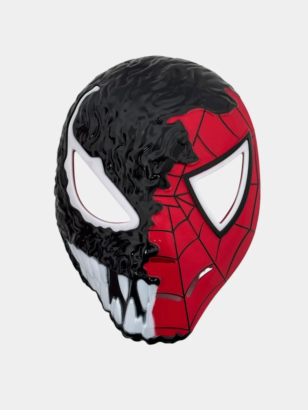 Venom-Spider-adam karnaval niqobi, Cosplay va ziyofatlar uchun yarim niqob, 6 yoshdan boshlab
