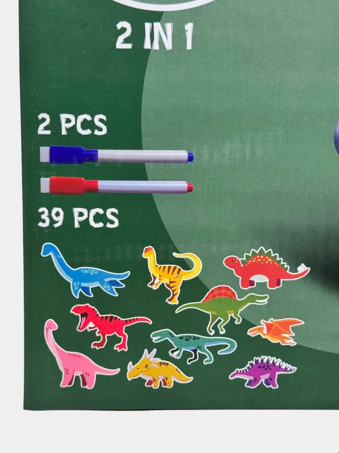 Fisher Price magnit doskasi dinozavrlar uchun ta'lim beradigan 3+ — 3-rasm