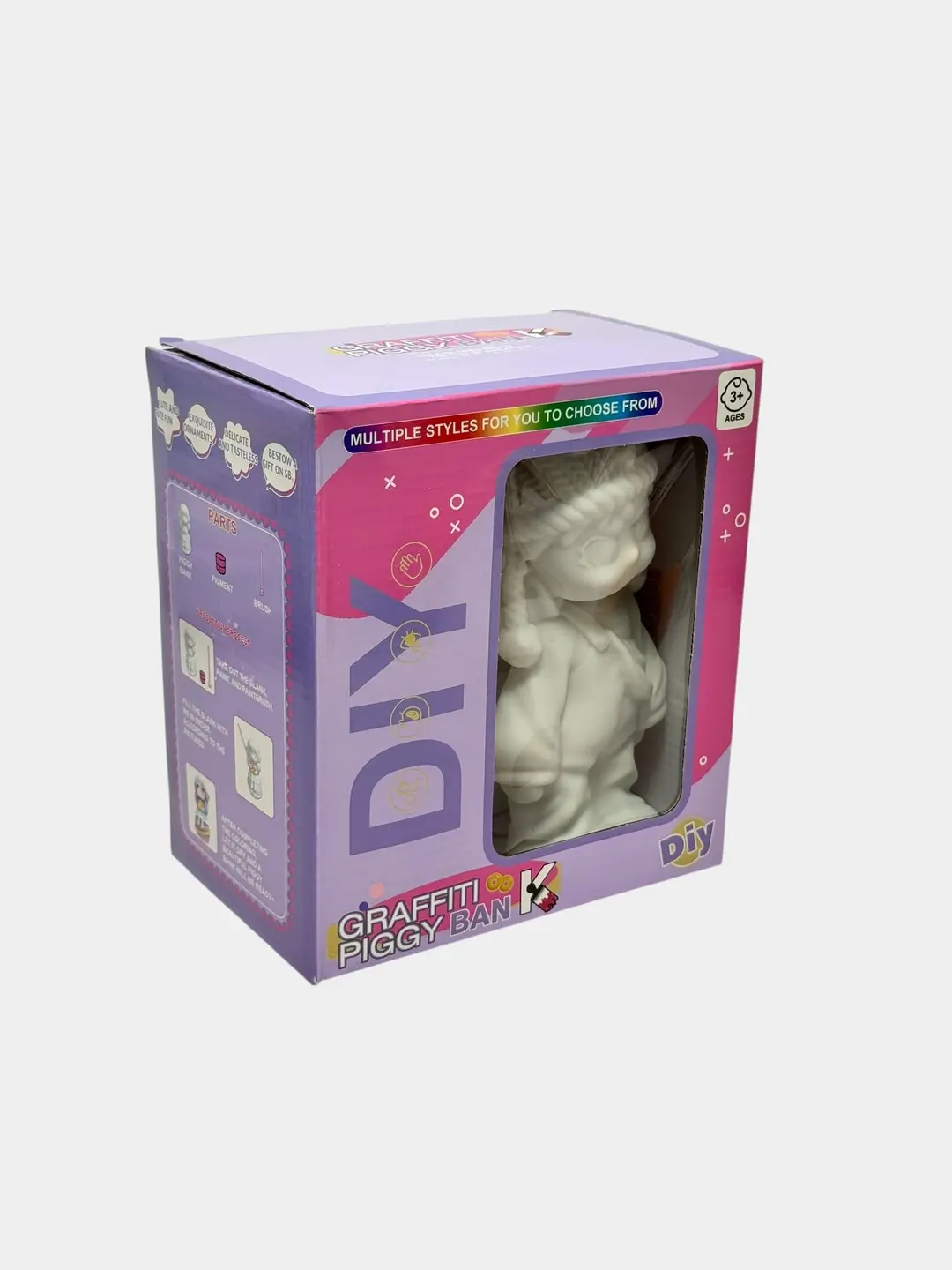DIY bo'yash-kopilka va tungi chiroq, ijodkorlik va rivojlanish uchun, 3+ yoshli bolalar uchun sovg'a