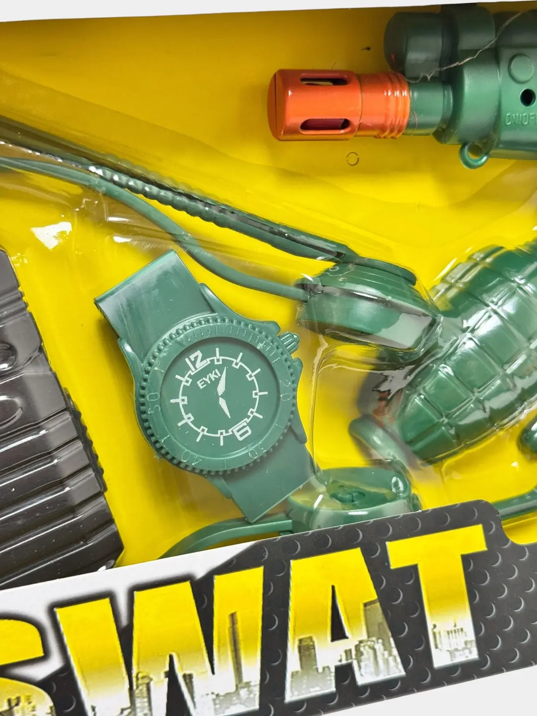 SWAT/Police to'plami plastik, ro'lli o'yinlar uchun, aksessuarlar bilan, bolalar uchun. — 5-rasm