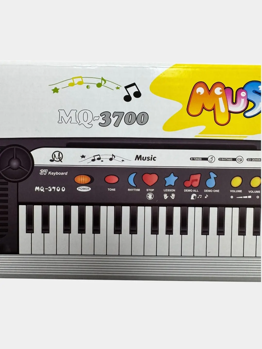 Art 3700 bolalar sintezatori 37 klavisha, musiqa effektlari, 3+ Kodi. 27246 — 5-rasm
