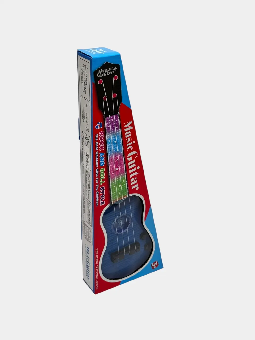 Bolalar muzikali gitara Art.908-1 rivojlantiruvchi qizil 52 sm — 6-rasm