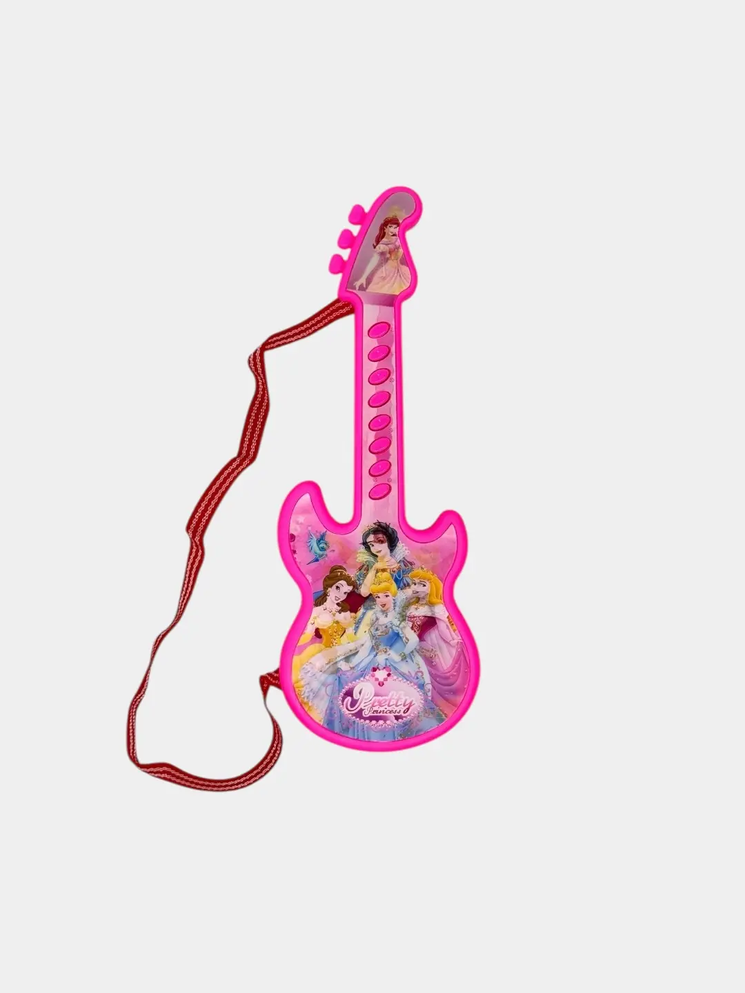 Bolalar uchun musiqiy gitara Muzlagan qalb Frozen, tovushli o'yinchoq — 3-rasm