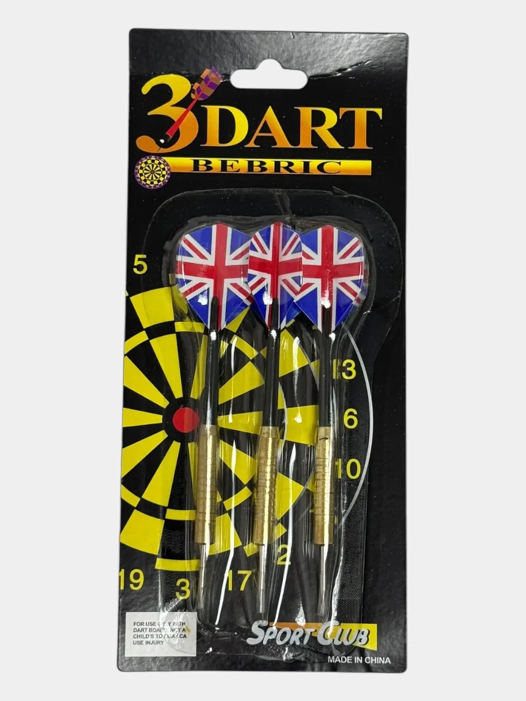 BEBRIC Dartlar, Yarim professional, Yosh dartsevarlar uchun, Chelik uchlik