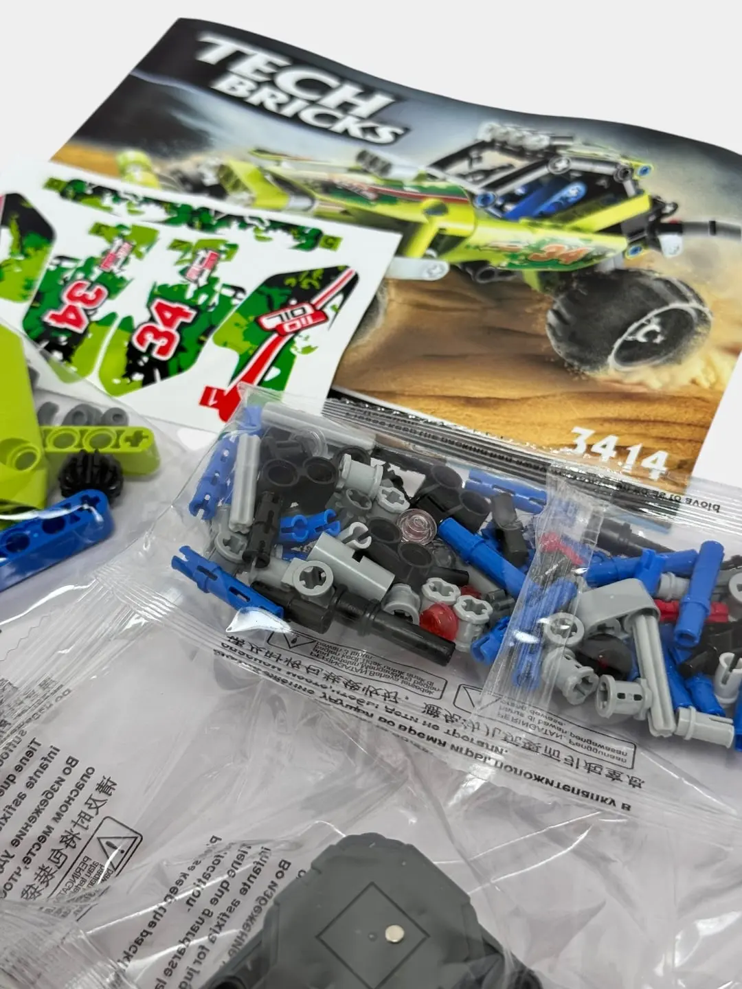Desert Racer konstruktori, Texno-jip 148+ detal, 6 yoshdan boshlab, Mantiqiy tafakkurni rivojlantirish — 4-rasm