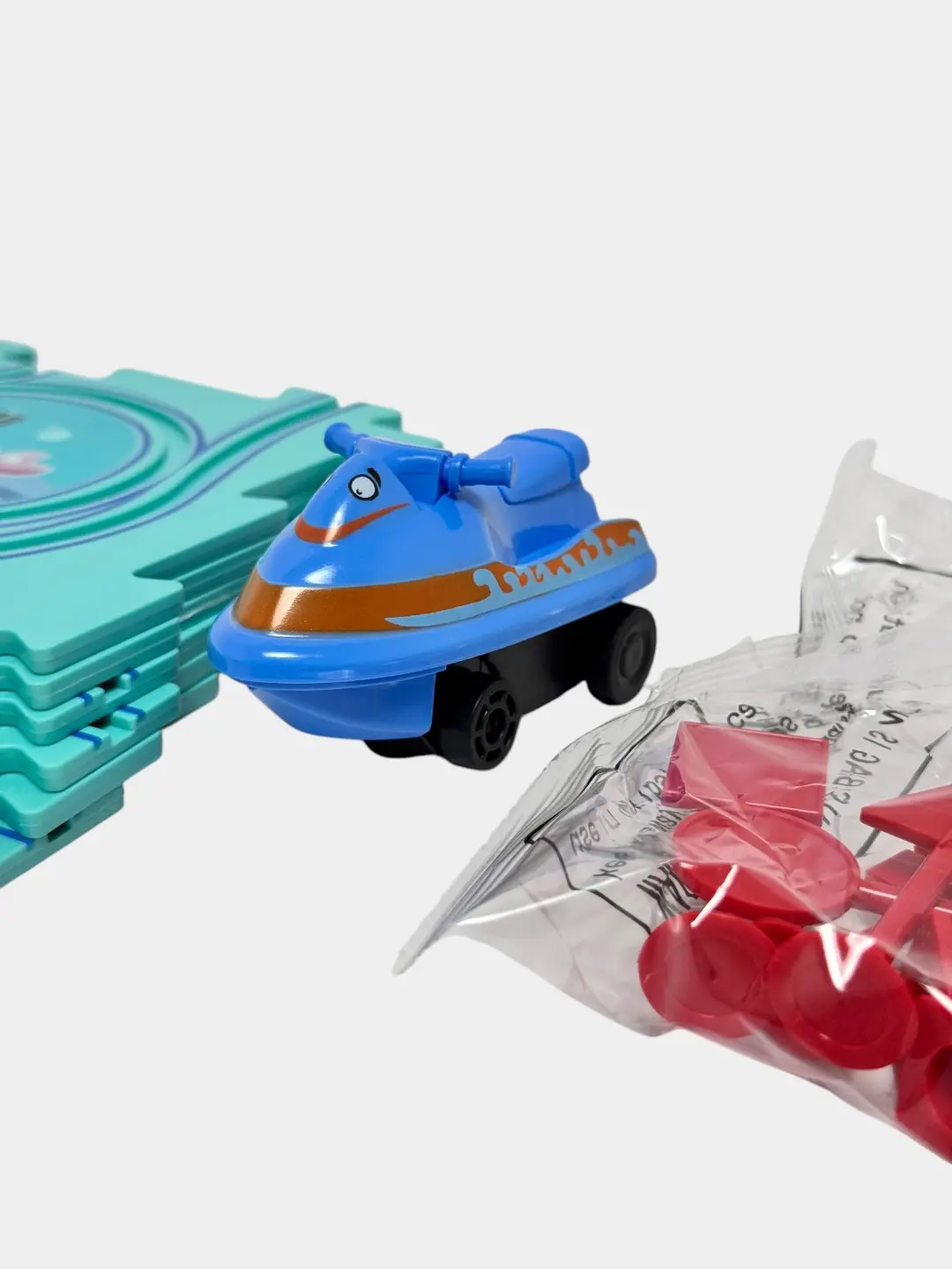 Mashina yo'li puzzle motorika rivojlanishi uchun 3+ bolalar o'yinchoq — 5-rasm