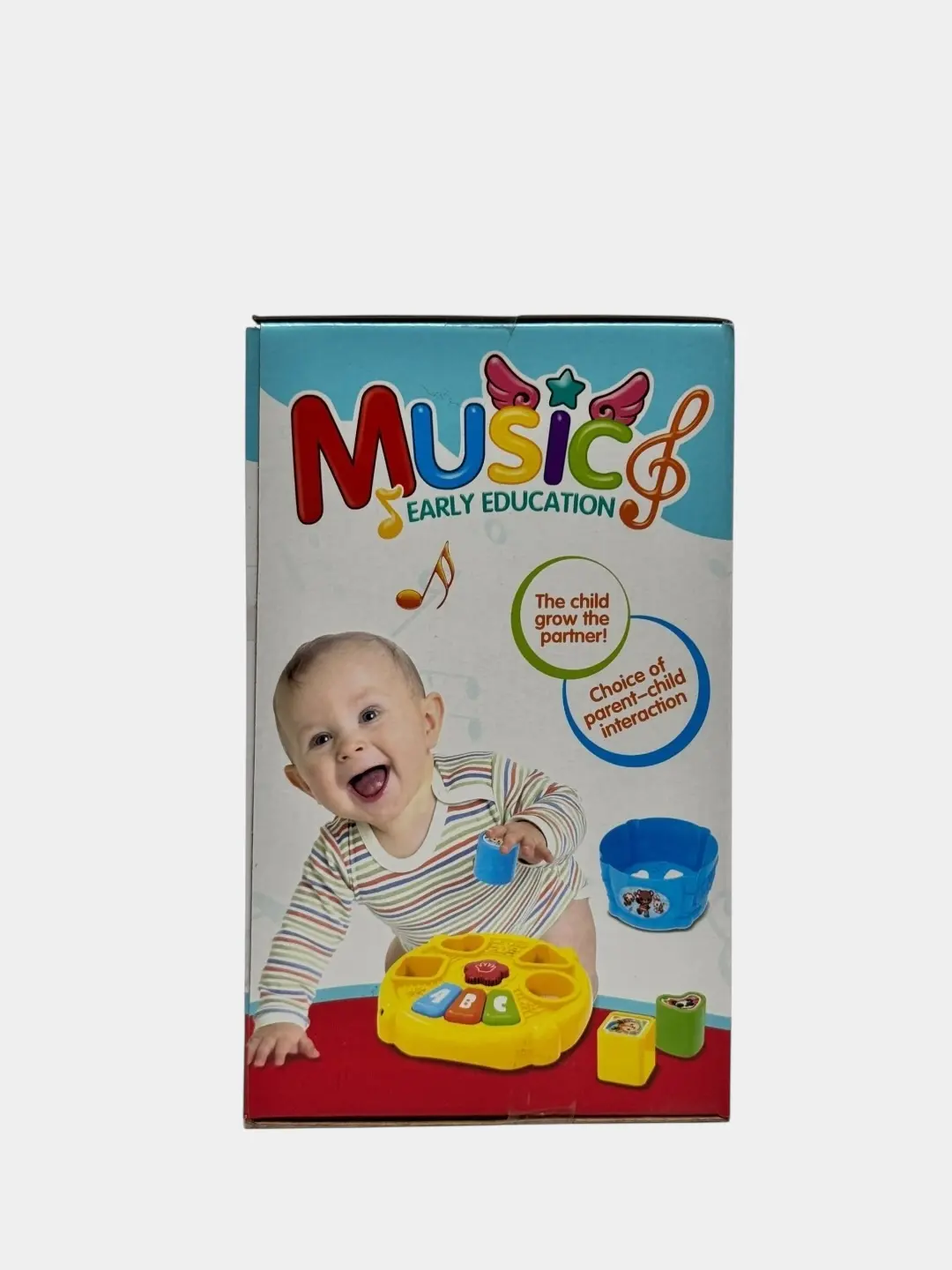 1 yoshdan musiqali baraban-sorter rivojlantiruvchi interaktiv bolalar uchun. — 4-rasm