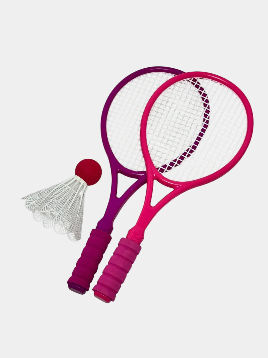 Bolalar badminton push-pink sport o'yinchoq 3+ — 3-rasm